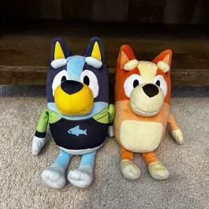 Bluey and Bingo Plush Set